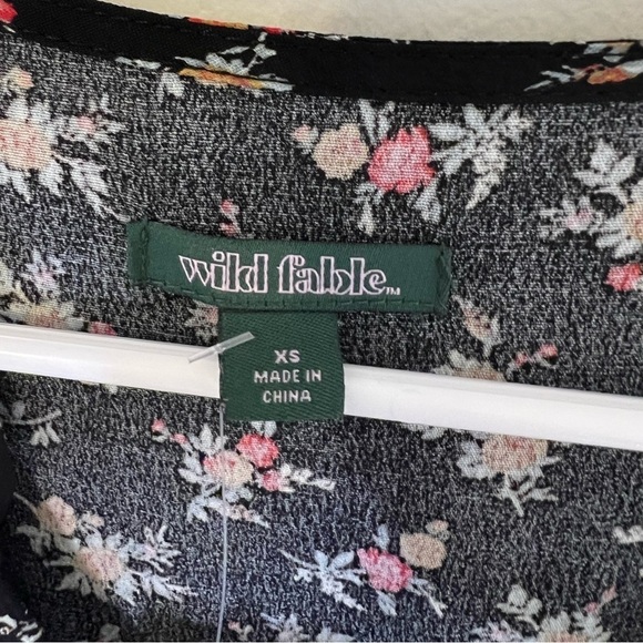 2/$15 Wild Fable - Floral Wrap Dress - Picture 9 of 10